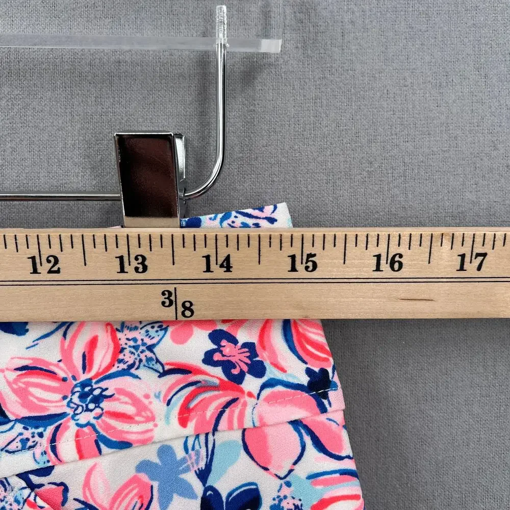 LILLY PULITZER Jonas High Waist Skort Womens 8 Resort White Party Like a Lobstar - Picture 16 of 16